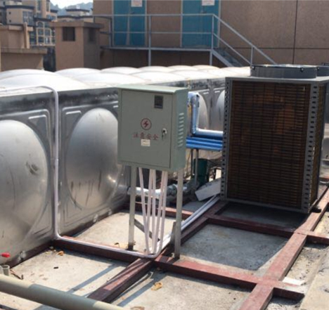 空氣能工程案例-工廠